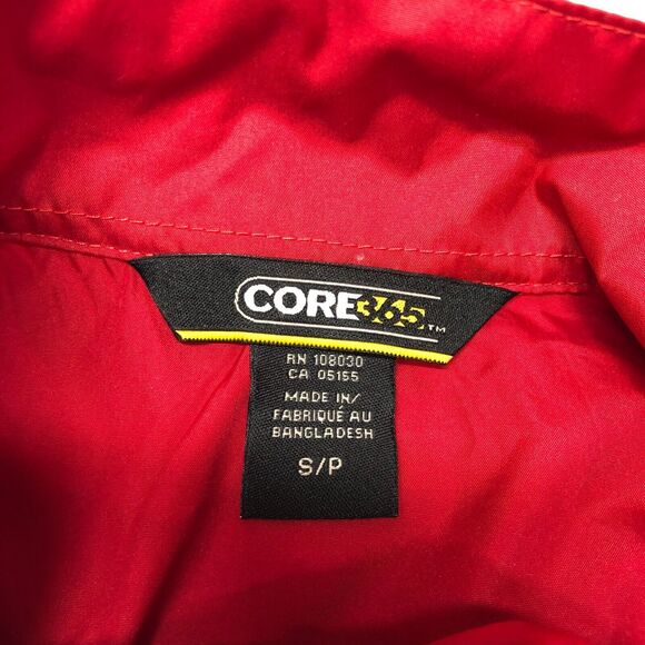 NWT Hornblower Niagara Cruises Adult Windbreaker Hacket Size Small Red B311 -10 - Picture 11 of 16